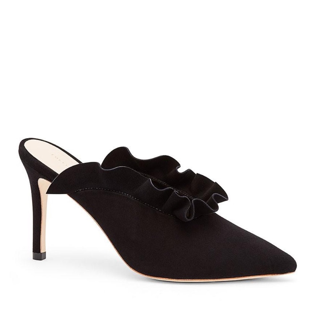 loeffler randall langley mule in black suede - Picture 7 of 15